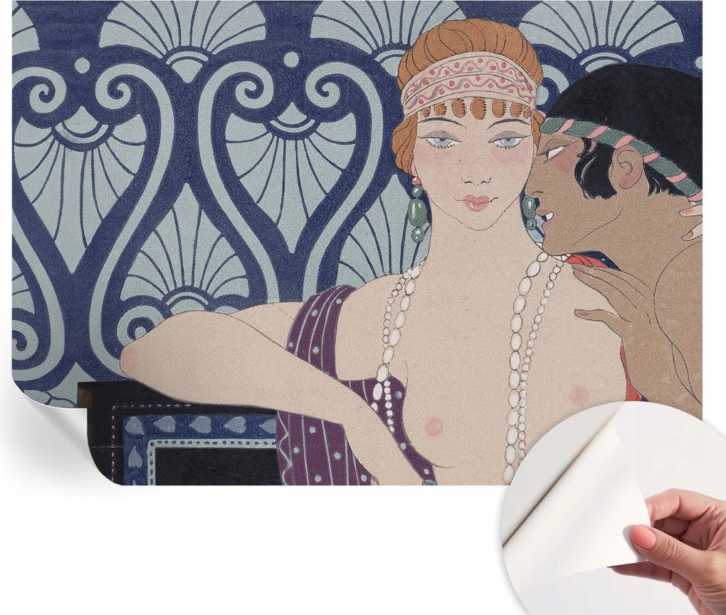 Öntapadós Fali Fotótapéta Hálószobába Művészi pár 312x219 cm