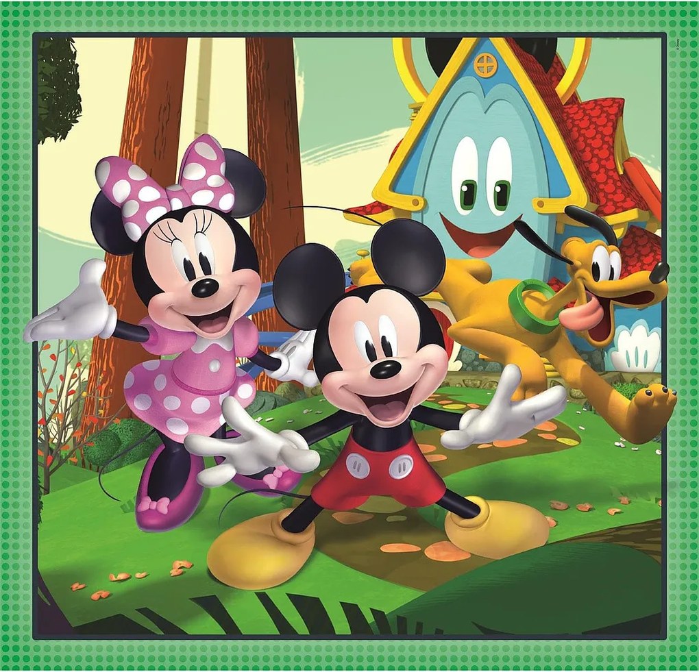 Disney Mickey Clubhouse 3x48 db-os puzzle Clementoni