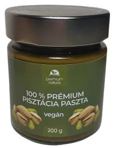 Prémium Natura premium minőségű 100% természetes pisztáciapaszta, 200 g