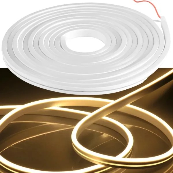 NEON LED szalag 5m, 48W, 24V, 4000K, IP65 védelem