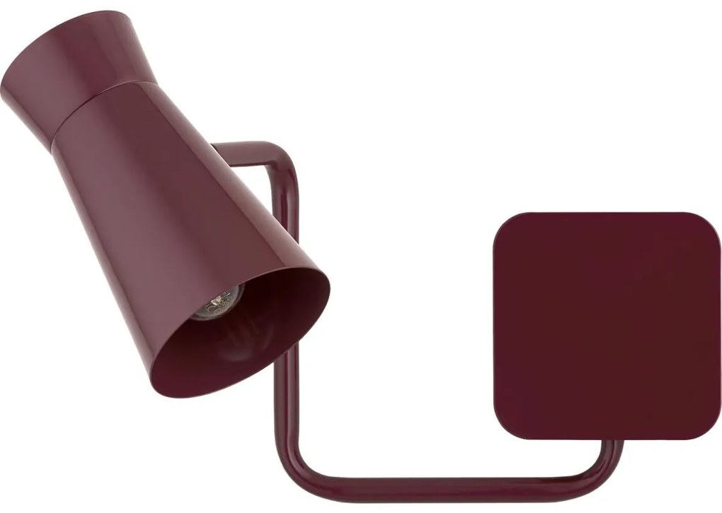 Argon 8881 - LORD fali lámpa 1xE14/7W/230V bordó