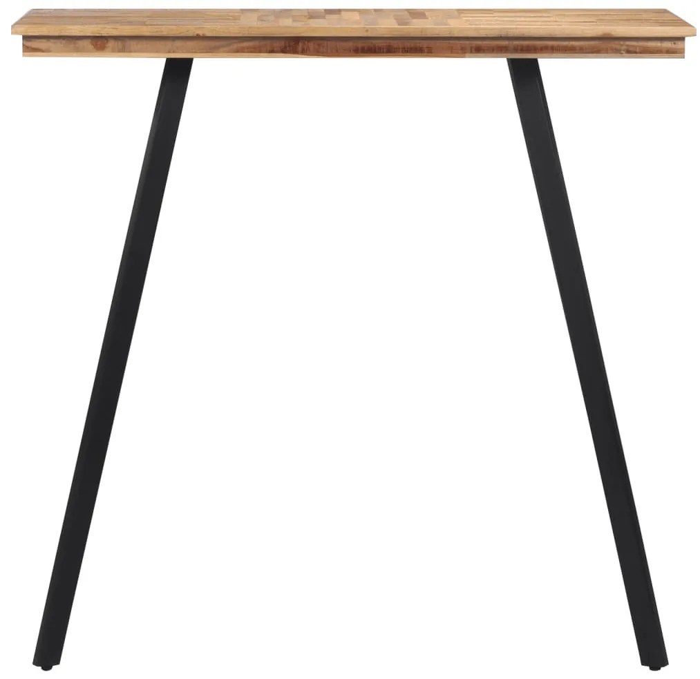 Tömör tíkfa bárasztal 110 x 55 x 105 cm
