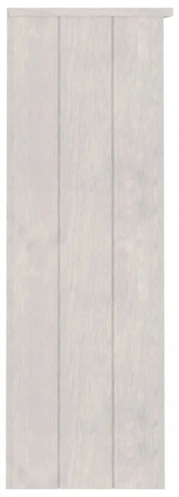 HAMAR fehér tömör fenyőfa felső szekrény 85 x 35 x 100 cm