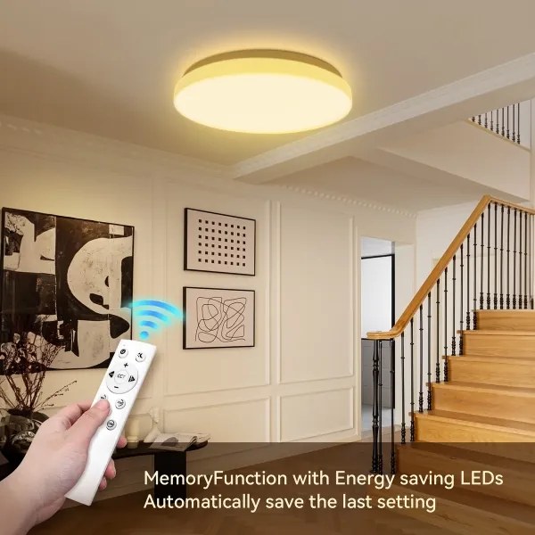 Brilagi - MILKY WAY LED dimmelhető lámpatest 24W/230V 3000-6500K átm. 38 cm + távirányító