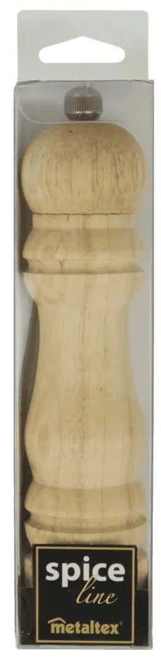 Kaucsukfa fűszerörlő, magasság 17 cm - Metaltex