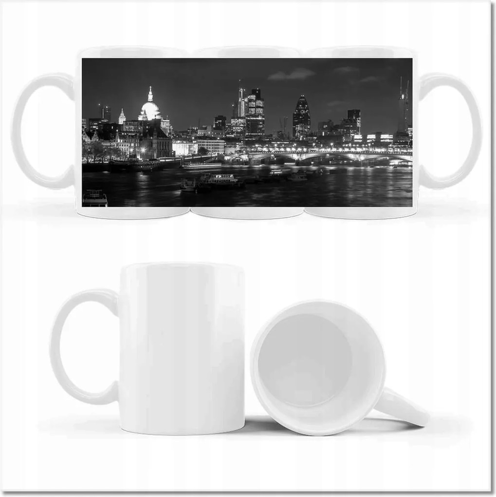 Fényképes bögre London éjszakai tájkép