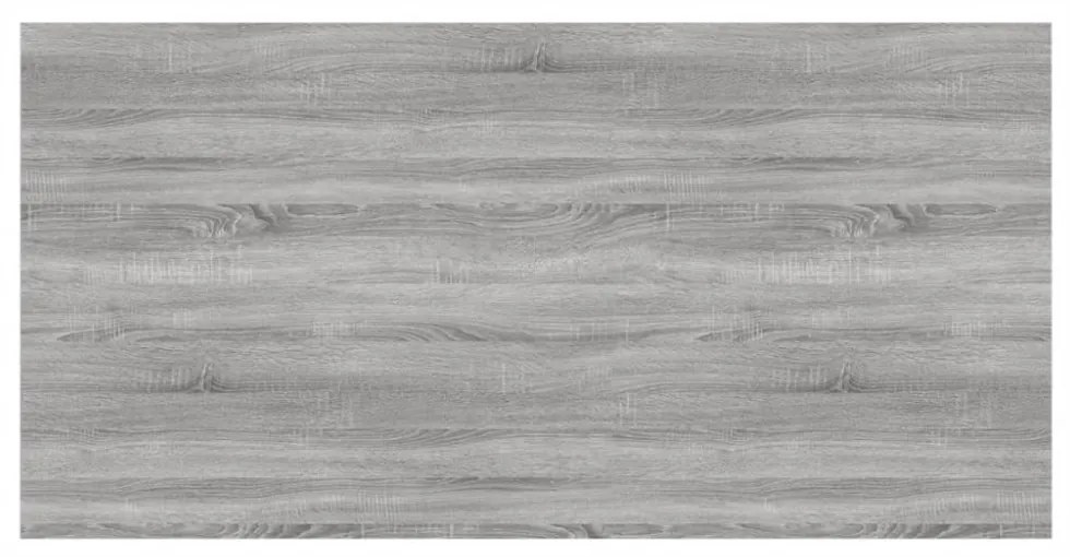 4 db szürke sonoma színű szerelt fa fali polc 80 x 40 x 1,5 cm