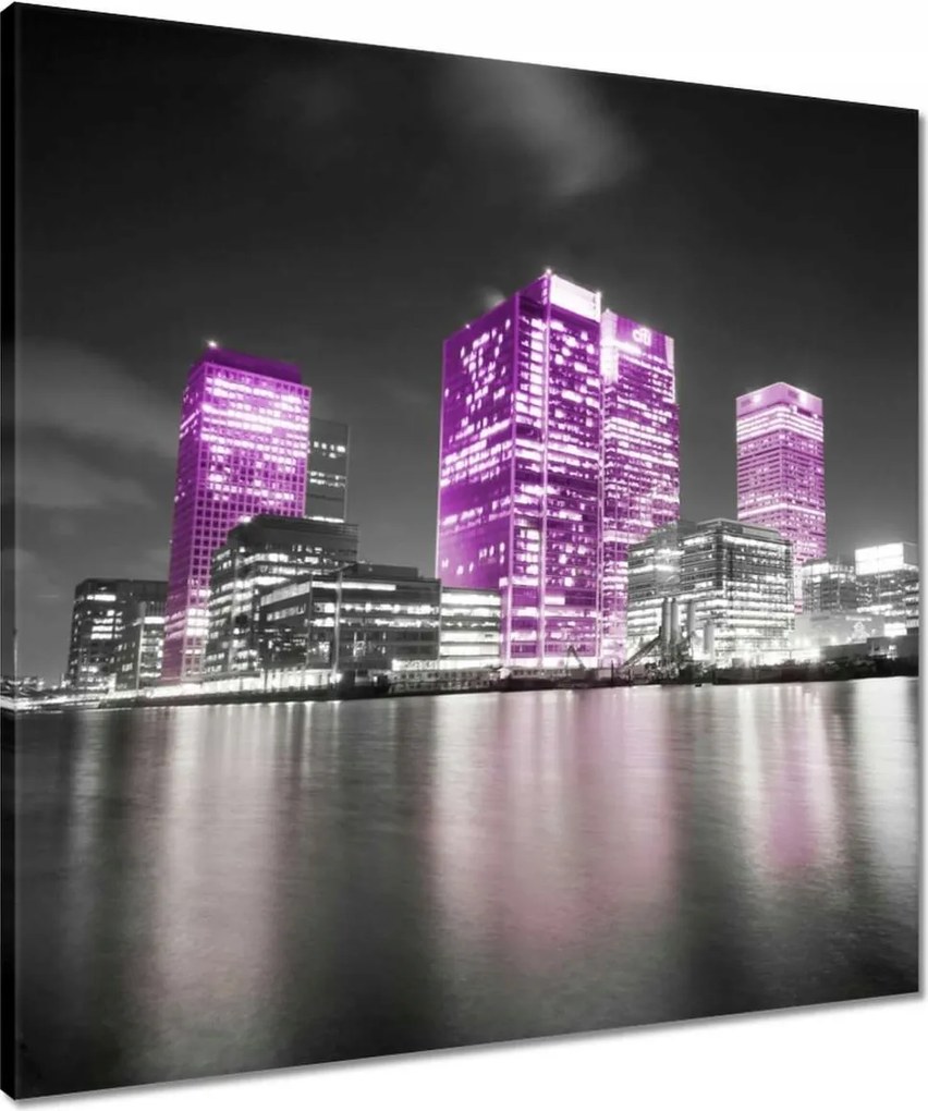 Vászonkép 60x60 Fekete-fehér fotó Anglia