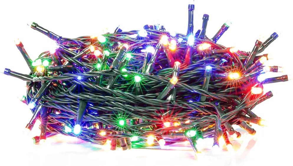 Retlux RXL 209 karácsonyi fényfüzér 150 LED 15+5m, színes / multicolor