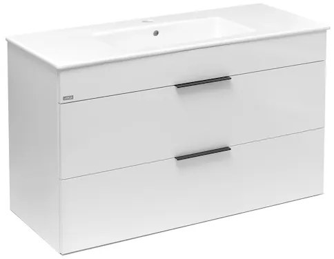 Jika Plan fürdőszobaszekrény mosdóval 100x44,1x62,2 cm fehér h4536521763001 PLAN100ZBI