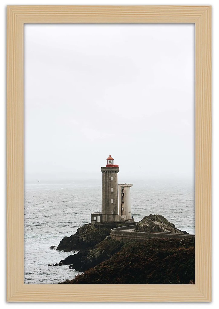 Gario Poszter Világítótorony A keret színe: Keret nélkül, Méret: 40 x 60 cm