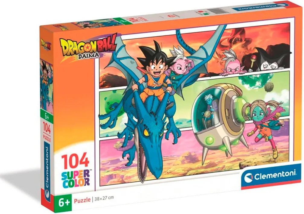 Dragon Ball Daima 104 db-os puzzle Clementoni