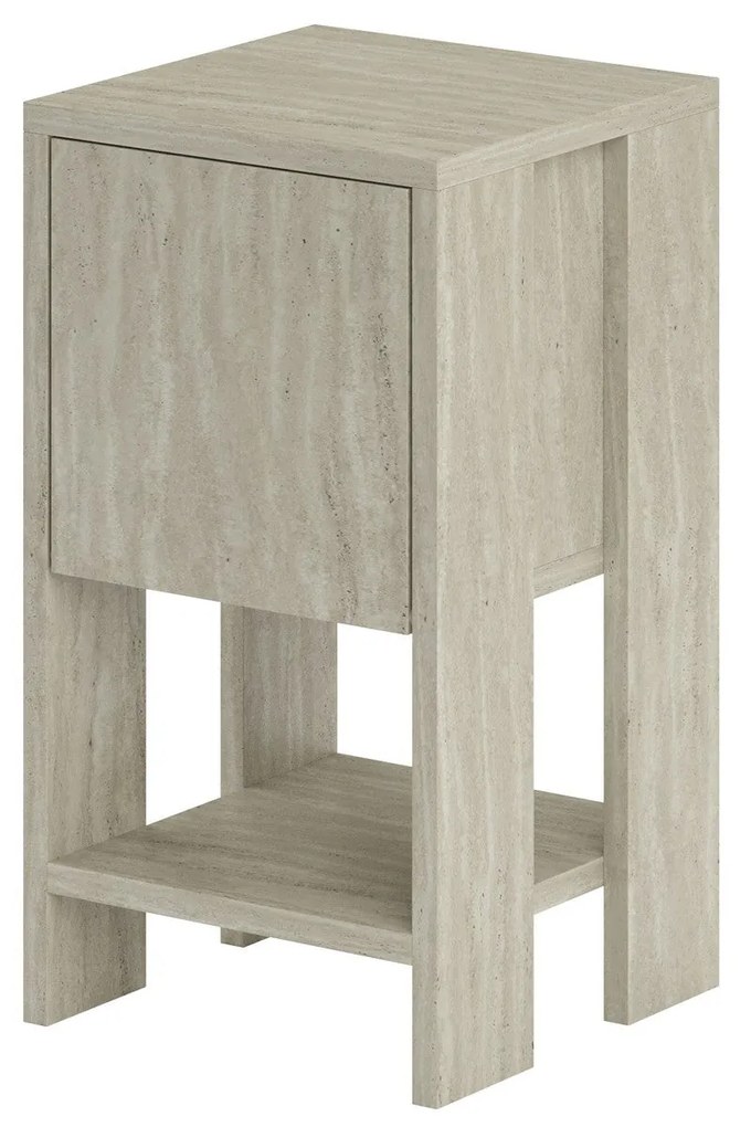 Éjjeliszekrény Ema - Travertine