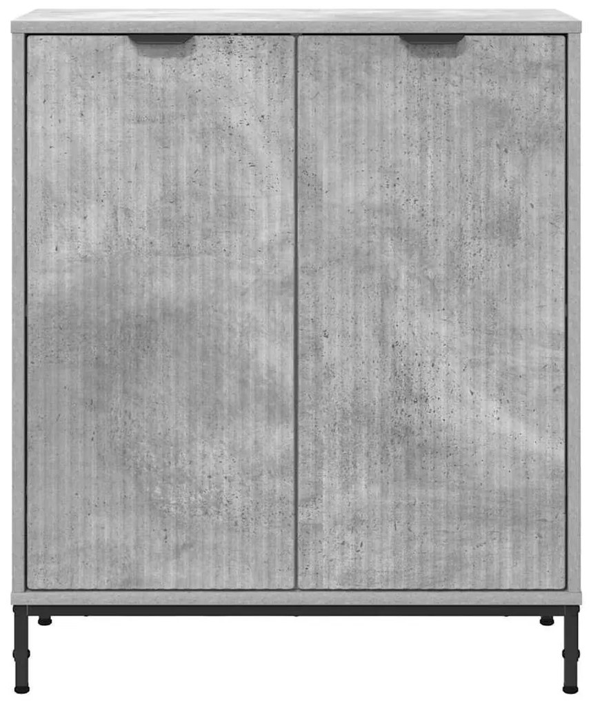 Széf Beton szürke 69.5 x 33 x 82 cm Faanyag