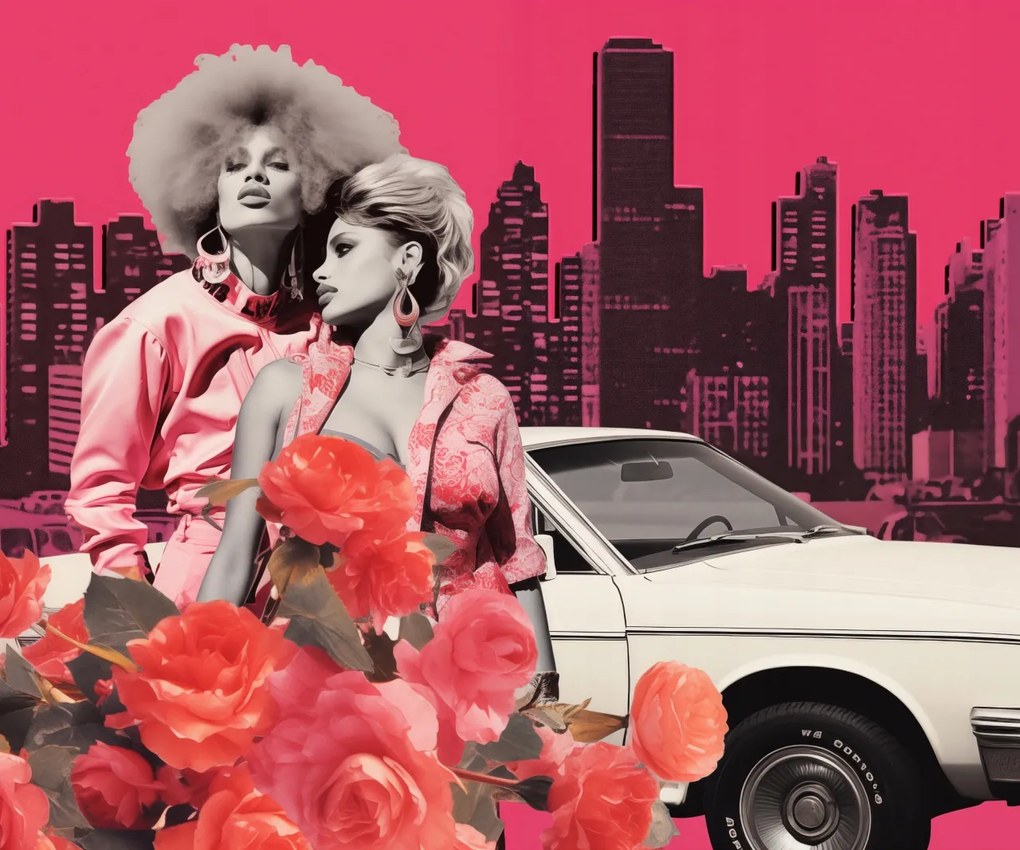 Poszter 60x50cm Metropolitan díva