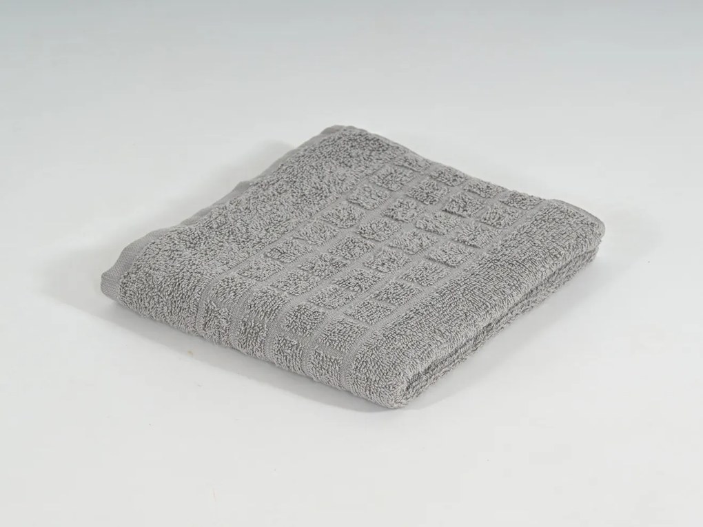 SOFT fürdőlepedő 70x140 cm világosszürke, 100% pamut