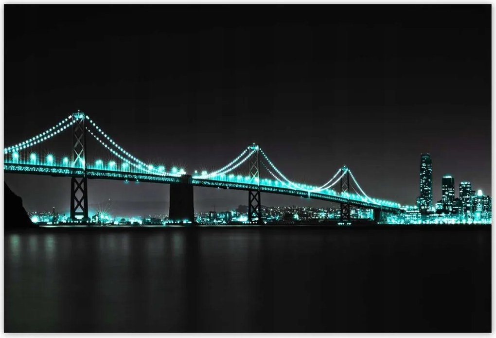 Poszterek 185x125 Türkiz fények