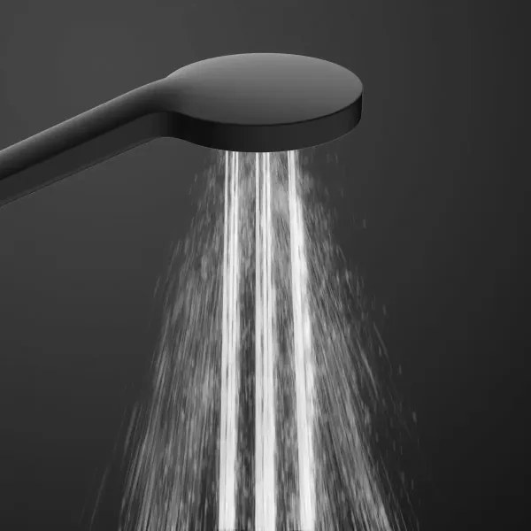 Schütte 60076 - MADURA FRESH termosztátos zuhanyszett, fekete