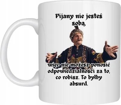 Bögre Fehér Vicces Ajándék 1670 Sláger Sorozat Részeg Nem Vagy Önmagad