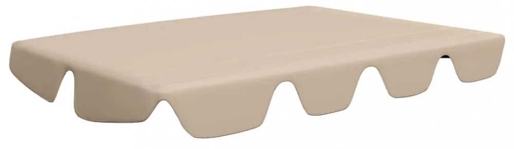 bézs csere ponyva kerti hintaágyhoz 150/130 x 105/70 cm