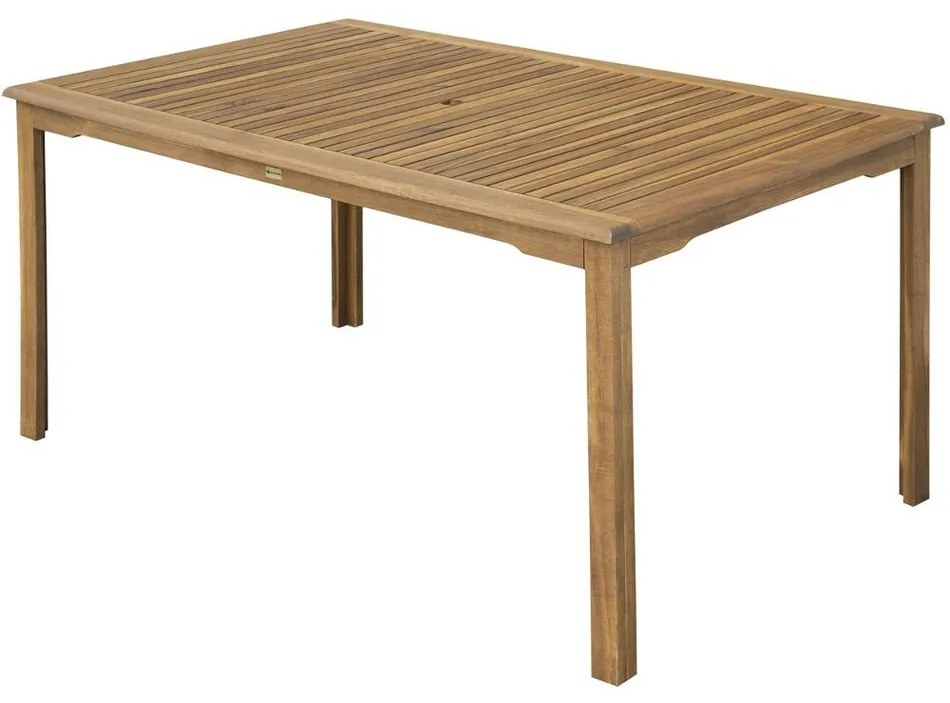 Fieldmann FDZN 4002-T fa asztal, 150 x 90 x 75 cm,150 x 90 x 75 cm