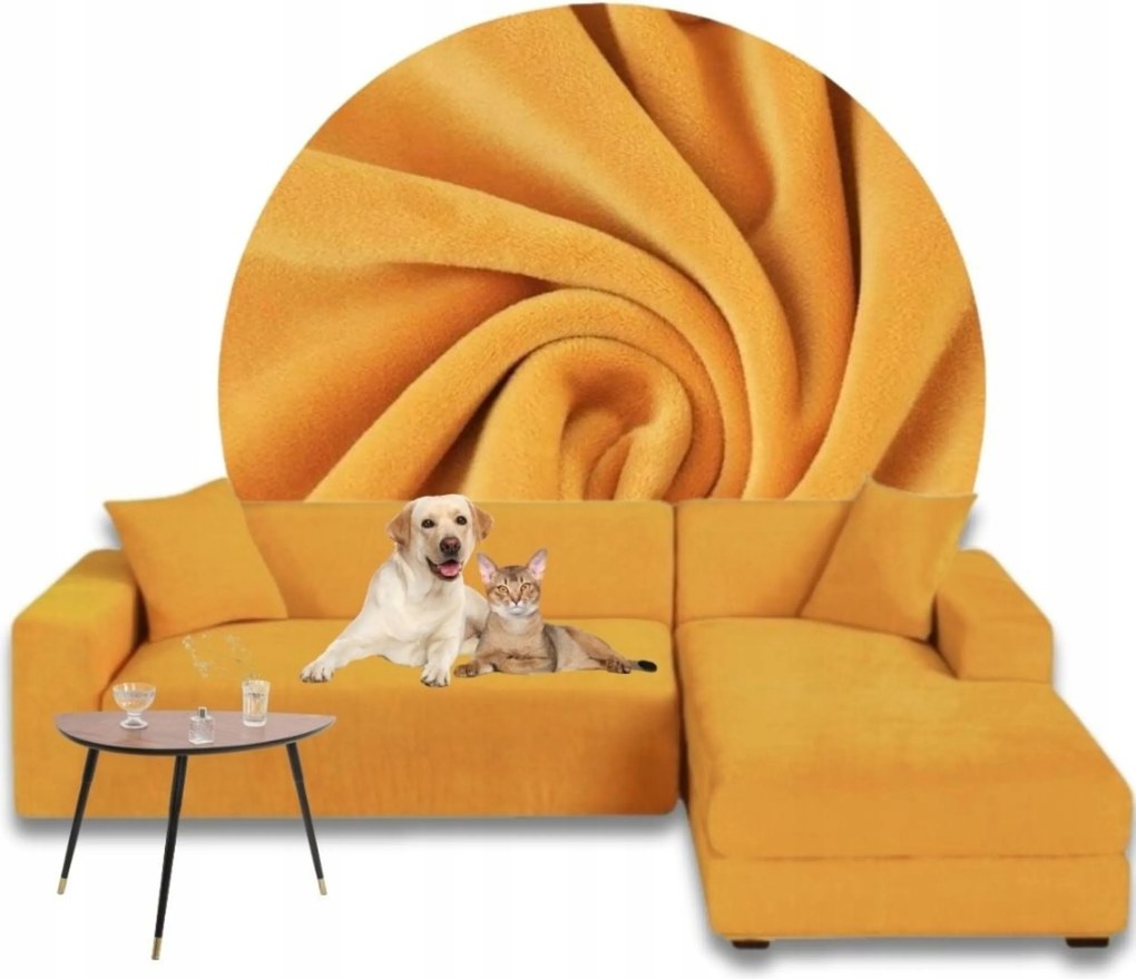 Sarok Huzat Kanapé Velúr Prémium Plüss Jobbos 3+3OS Oeko-tex