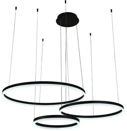 LED Dimmelhető csillár zsinóron LED/125W/230V 3000-6500K + távirányítás