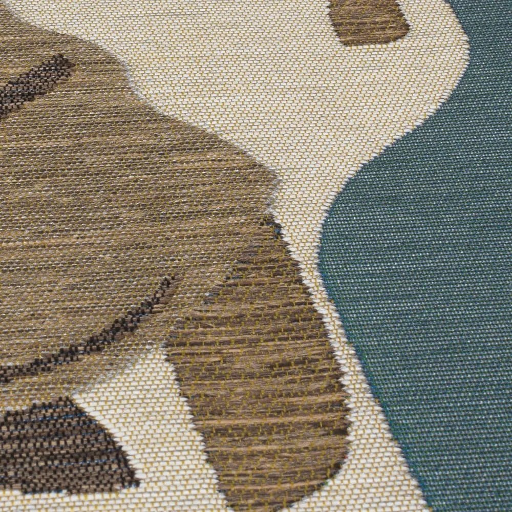 Zöld kerek kültéri szőnyeg ø 160 cm Eric – Flair Rugs