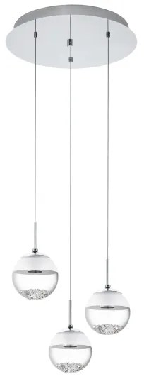 EGLO 93709 - MONTEFIO 1 LED-es csillár 3xLED/5W