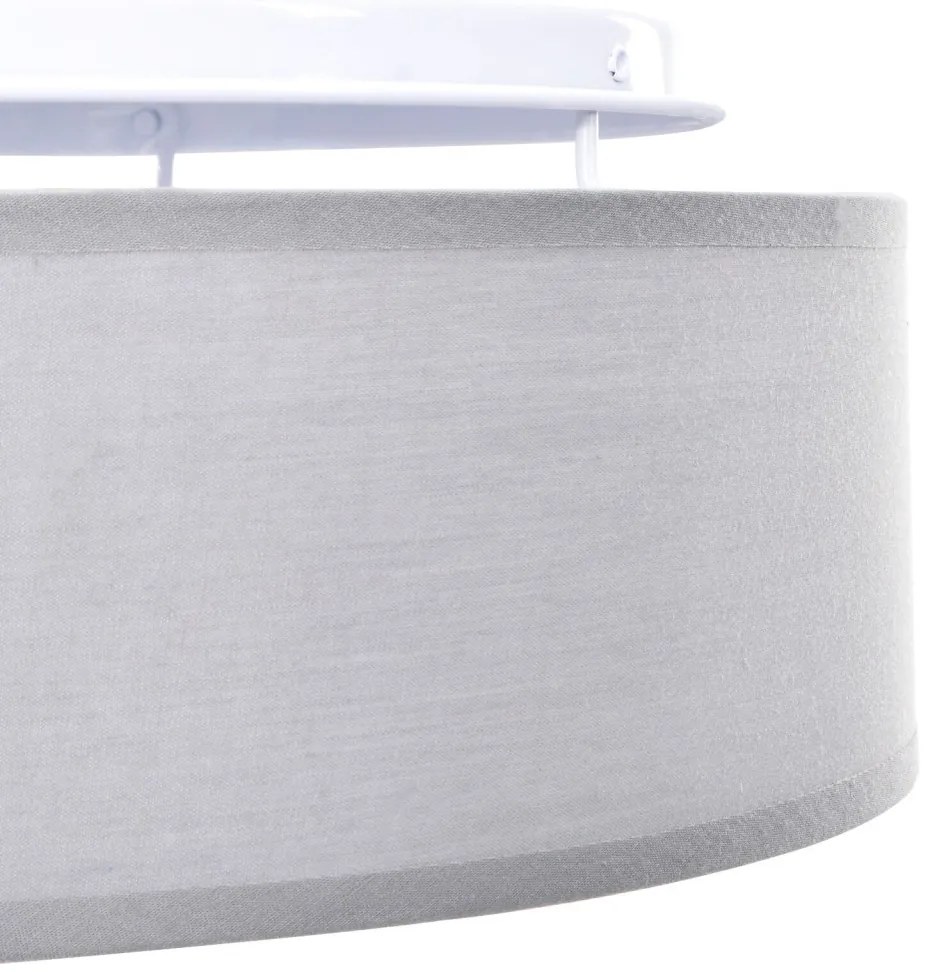 Mennyezeti Lámpák Lepel szürke Ø 38 cm Textil E27