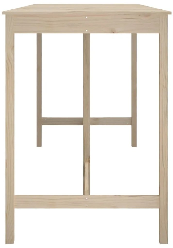 Tömör fenyőfa bárasztal 180 x 80 x 110 cm