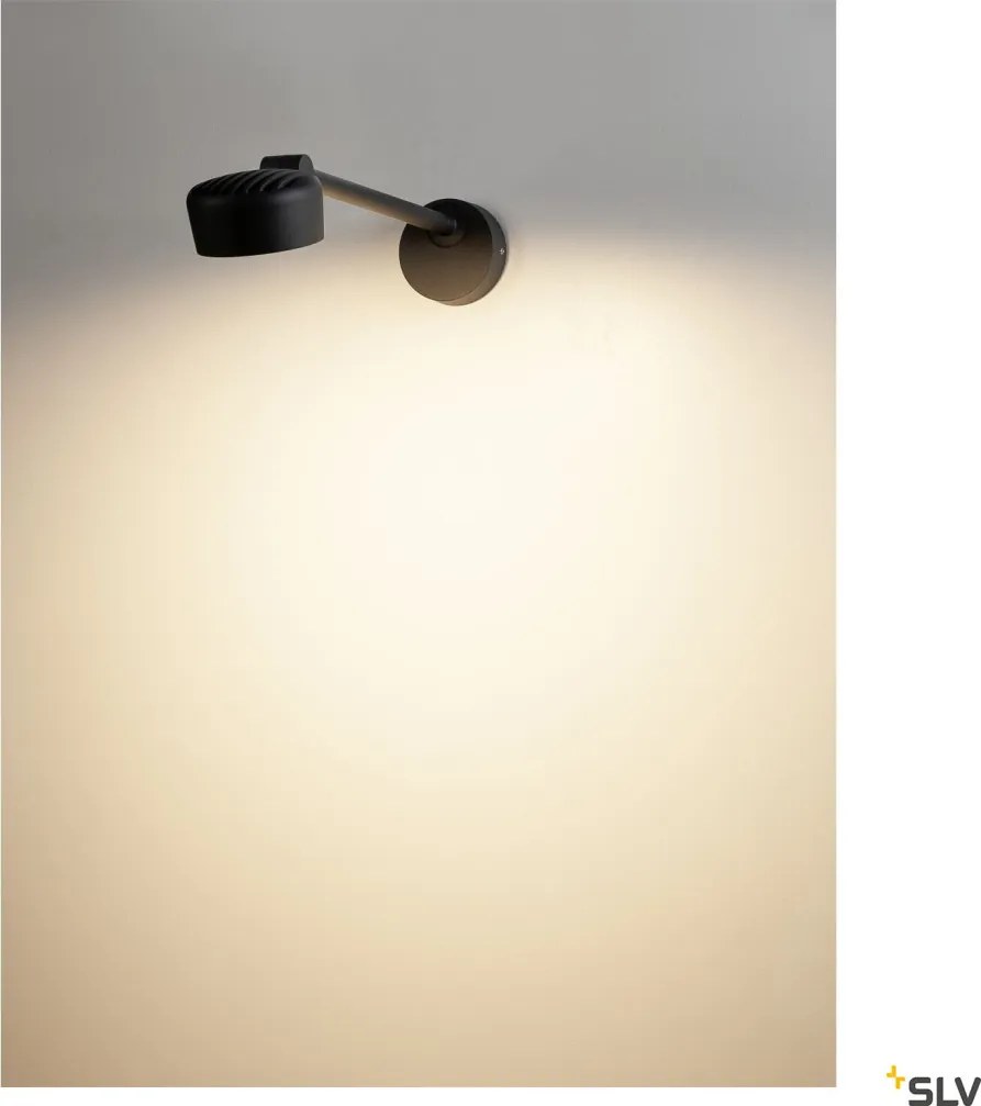 SLV 1002905 ESKINA Modern Kültéri Fali Lámpa Antracit LED IP65
