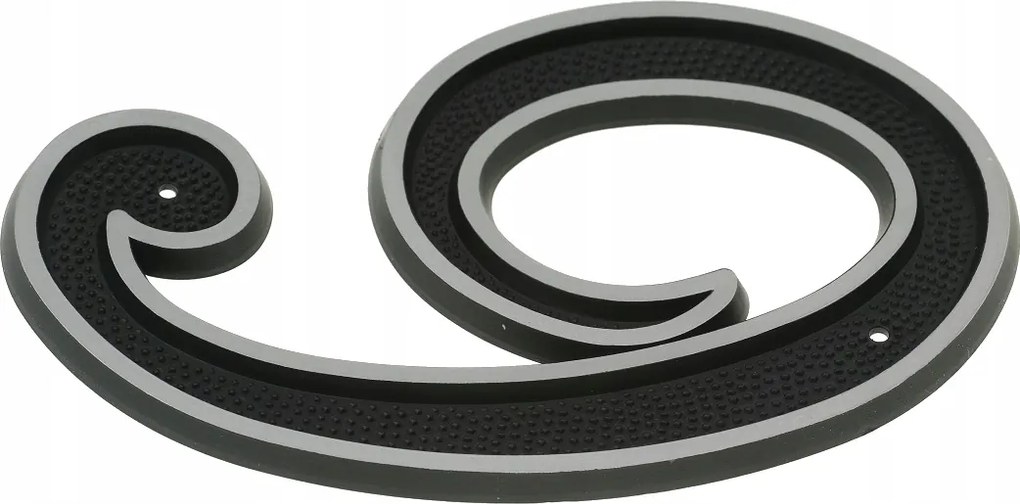 Számjegy Házszám Fényvisszaverő Házszám Fekete 9