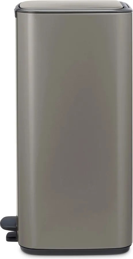 Szürke acél pedálos szemetes 30 l Bo – Brabantia