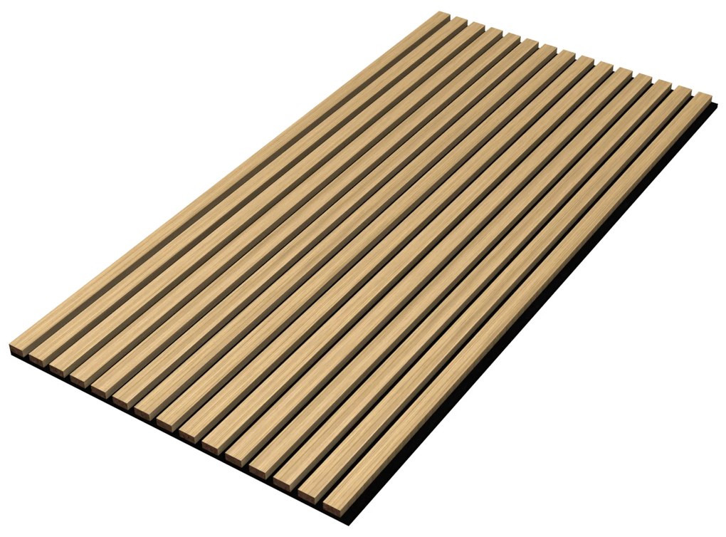 Fali panel 4 db-os készletben tölgyfa, sötét színben [NEU.HOLZ] NEU.HOLZ