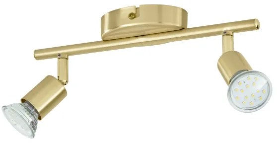 Eglo 33185 - LED Spotlámpa BUZZ-LED 2xGU10/2,8W/230V 3000K arany