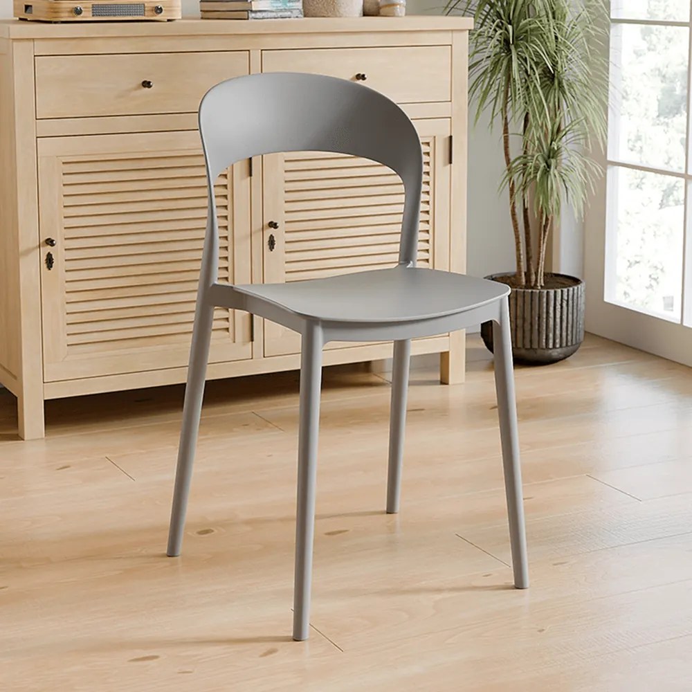 Rakásolható szék, szürke, RADANA NEW