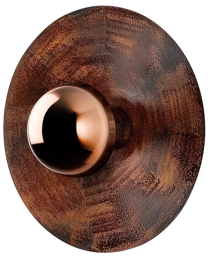 Rézszínű fali lámpa ø 28 cm Kurt – Opviq lights