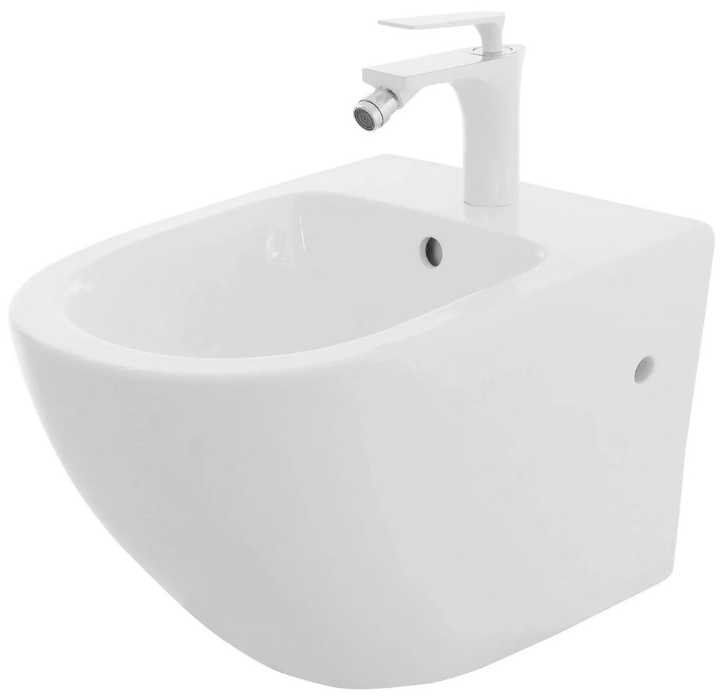 Zestaw Misa WC + Bidet CARTER BIAŁY PODWIESZANA