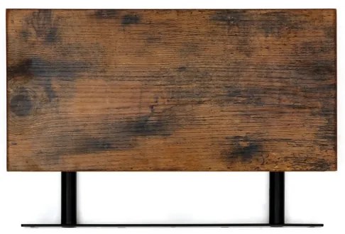 SHELFY barna fali polc