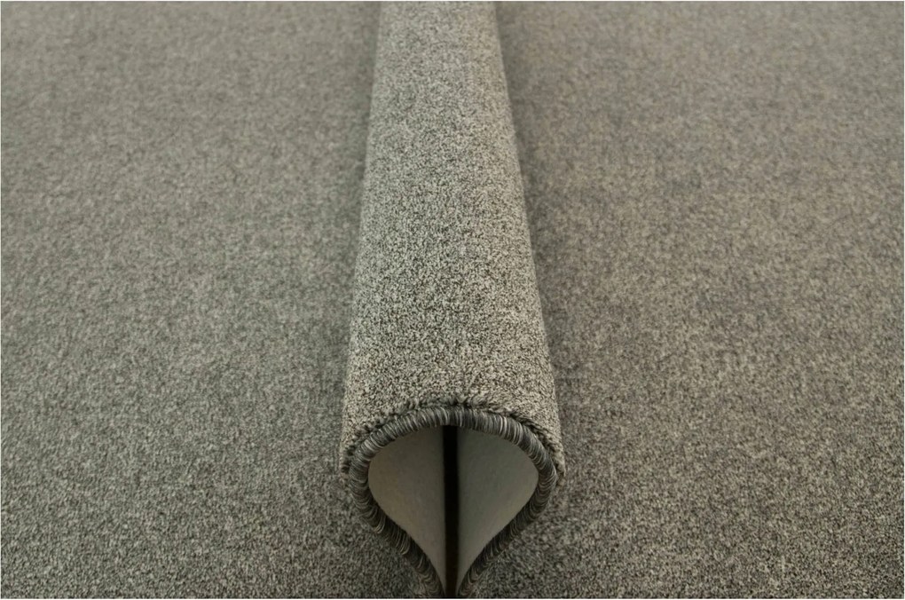 100x200 cm Melange Szőnyeg Filc Szürke Grafit Hangulatos Hálószobába