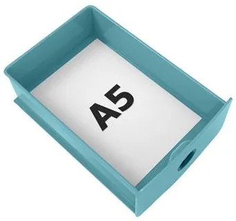 Irattároló, műanyag, 1 fiókos, EXACOMPTA Skandi, nyugodt kék (EX315434D)