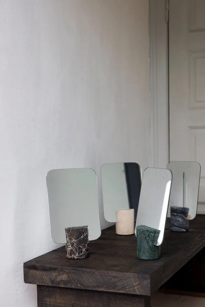 Kozmetikai tükör 18x30 cm Marble – Mette Ditmer Denmark