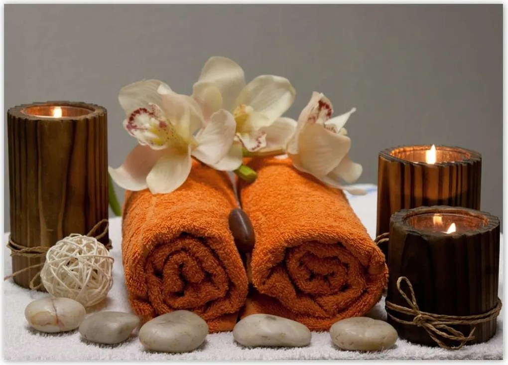 Poszterek 70x50 Orchidea Háztartási kövek