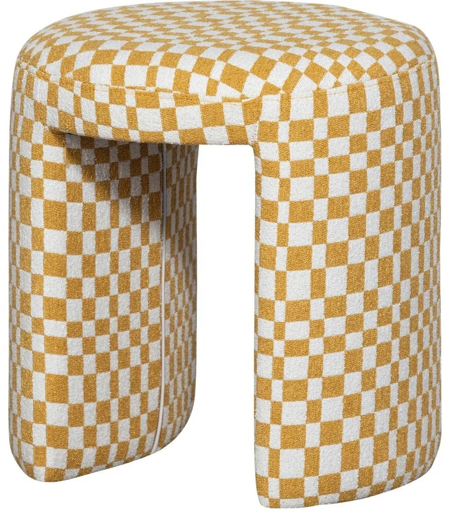 Sárga kárpitozott ülőke Charlie – WOOOD