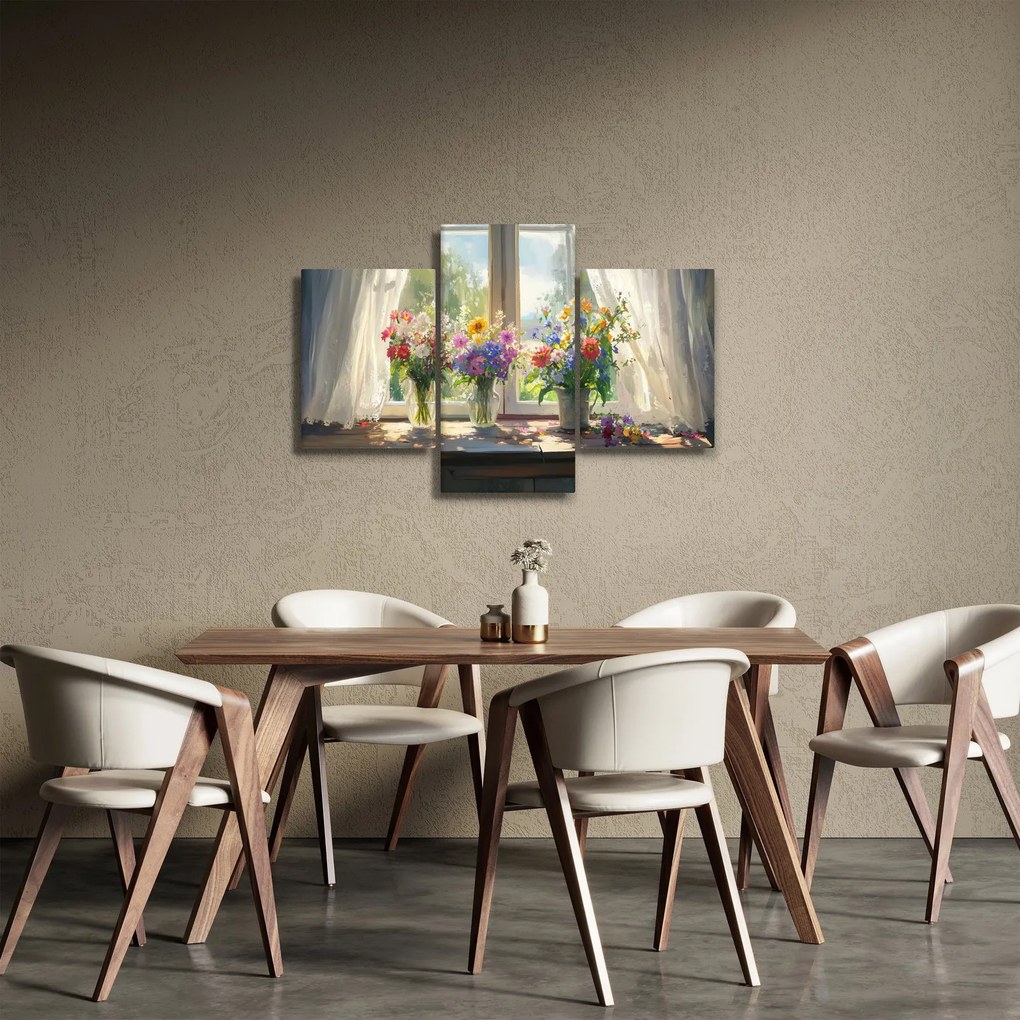 Kép - Csokor az ablaknál (90x60 cm)