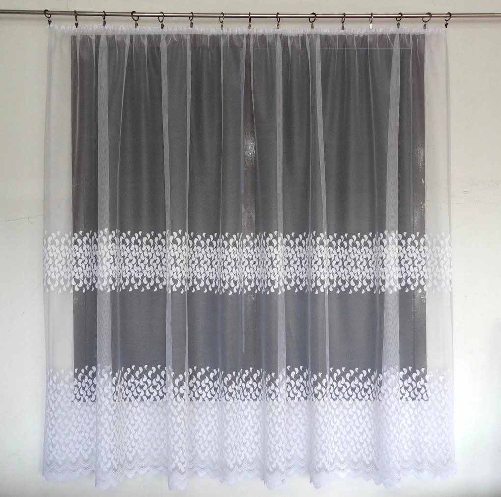 Mg Függöny jacquard 619/103 200X180 kész, M szalaggal