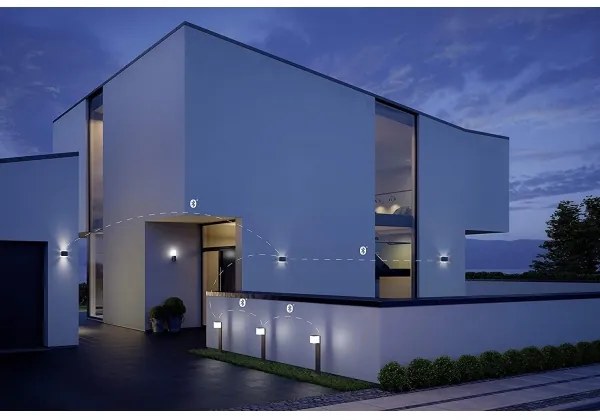 Steinel 055530 - LED Kültéri lámpa érzékelővel L 840 LED/9,5W/230V IP44