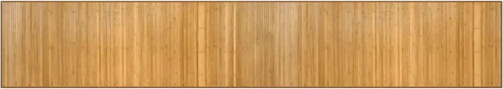 vidaXL négyszögletű természetes bambusz szőnyeg 70 x 400 cm