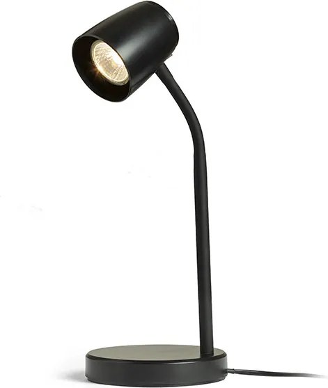 RENDL JOLI asztali lámpa fekete 230V LED GU10 10W